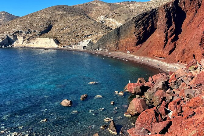 Santorini Private sightseeing land tours - Prophet Elias Monastery reaches the island’s high point