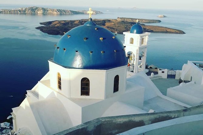 Santorini Private sightseeing land tours - Red Beach shows Santorini’s volcanic side
