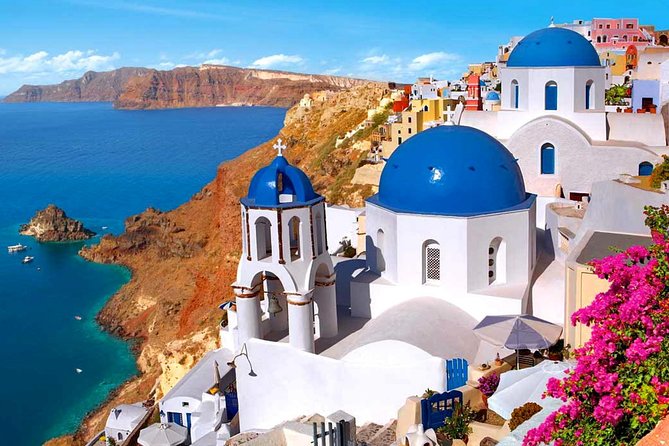 Santorini Private Sightseeing Tour - Firostefani and the Three Bells of Fira