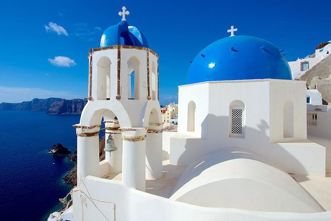 Santorini Private Sightseeing Tour - Profitis Ilias: Santorini from its highest point