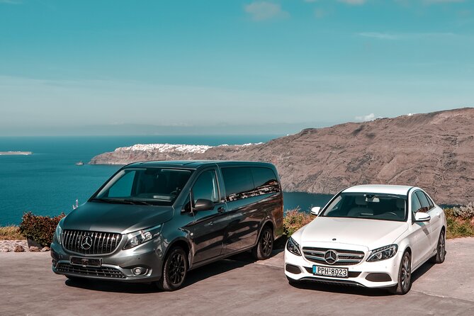 Santorini, Private Transfer with Luxury Airconditioned Vehicle - A Simple Way to Move Around Santorini