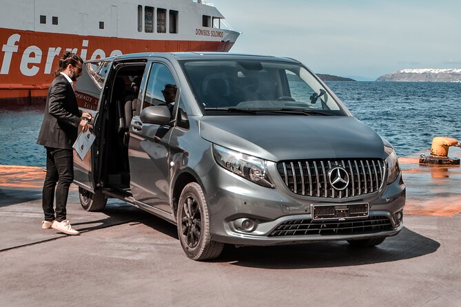 Santorini, Private Transfer with Luxury Airconditioned Vehicle - Communication With Santorinian Collection