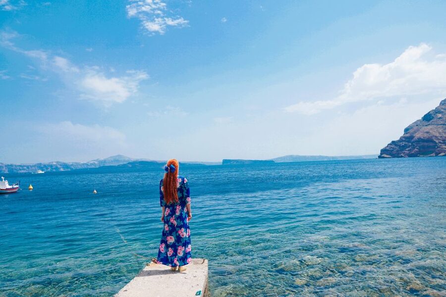 Santorini: Romantic Sunset Caldera Cruise with Dinner - Getting from your hotel to Athinios port