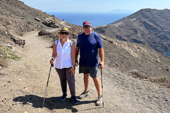 Santorini's Famous Fira to Oia Hike: A Private tour Adventure - Imerovigli and the high view toward Skaros
