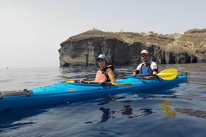 Santorini Sea Kayak - South Discovery, Small Group incl. Sea Caves and picnic - The included picnic and what you need to pack