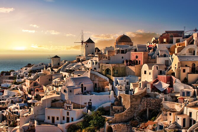 Santorini Sunset Walking Tour inc. tastings and 5 drinks - The final bar and three Greek spirits