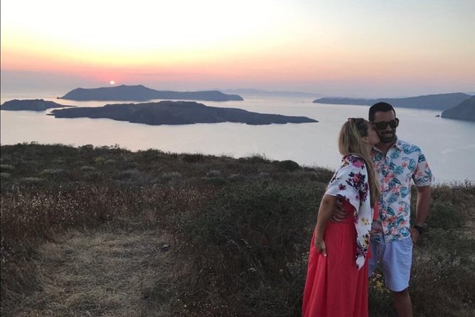 Santorini Sunset Wine Tour with Santo Winery Views - Gaia Winery brings a different setting