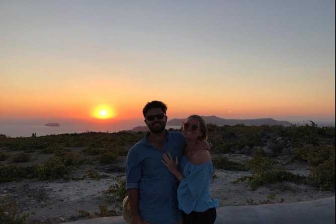 Santorini Sunset Wine Tour with Santo Winery Views - Santo Wines turns tasting into sunset time