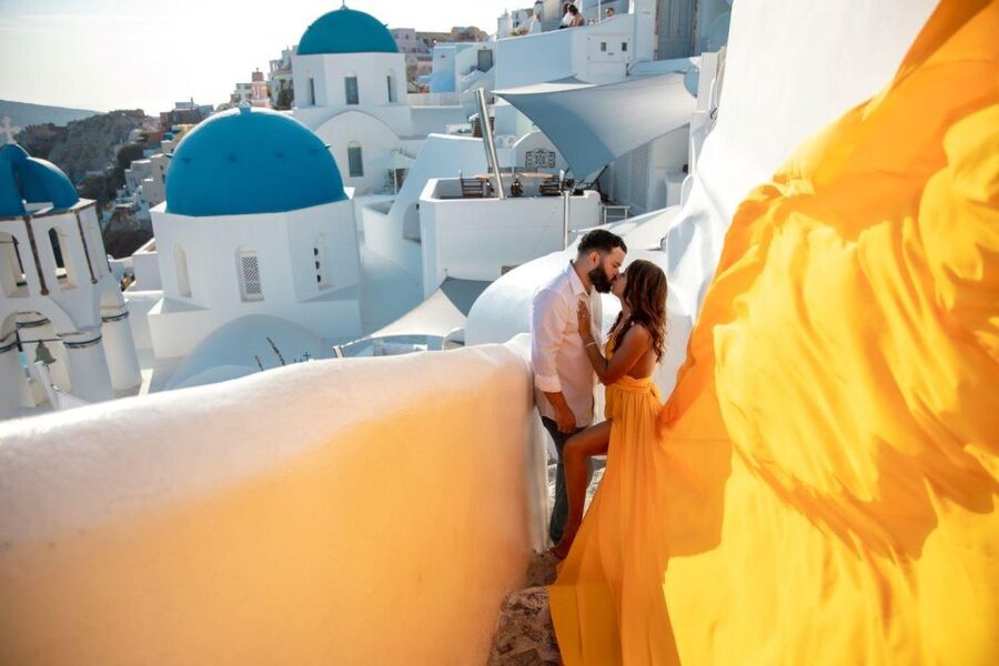 Santorini: Unique Flying Dress Photoshoot Experience - Is $181 good value for two people?