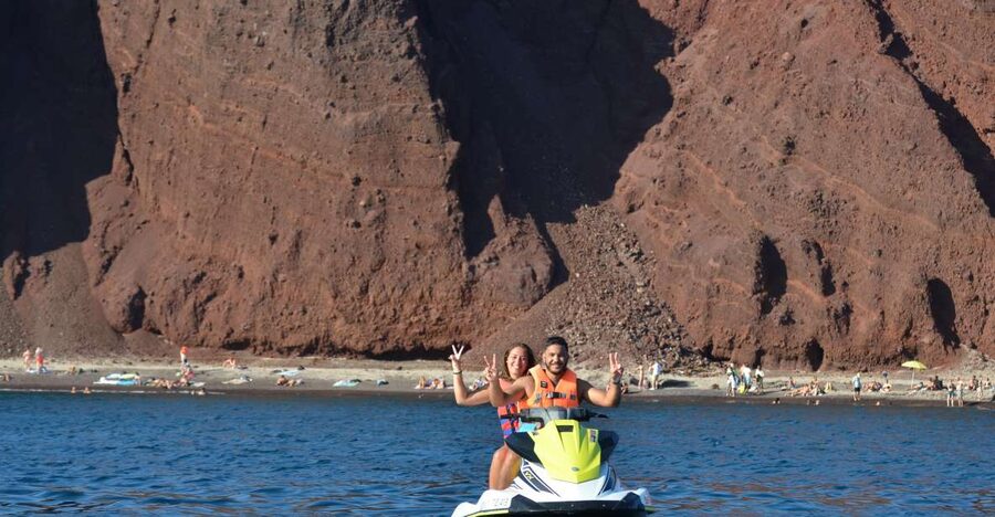 Santorini:Volcanic Beaches Cruise With Jet Ski - Is $400 Good Value for 90 Minutes?