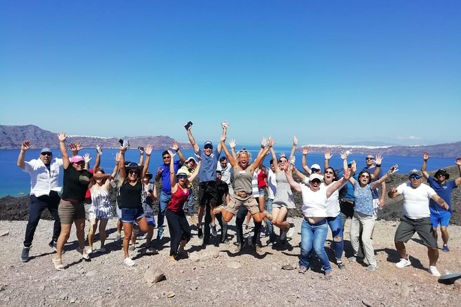 Santorini Volcanic Islands Cruise: Volcano, Hot Springs and Thirassia - The 90-minute walk on Nea Kameni