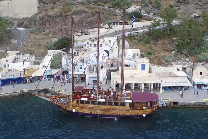 Santorini Volcano Tour - Walking across Nea Kameni’s volcanic ground