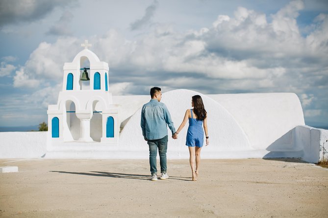 Santorini Walking Tour with a Personal Photographer - Imerovigli in the evening: quieter views with room to breathe