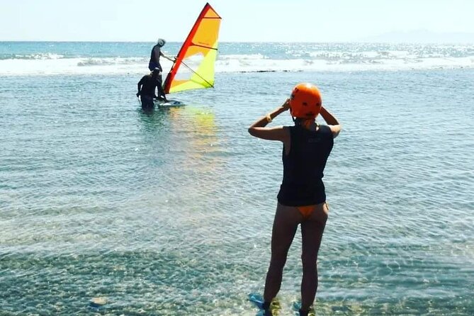Santorini Windsurfing lessons - What the Two-Hour Santorini Lesson Is Really Like