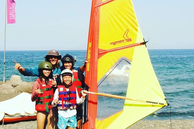Santorini Windsurfing lessons - Nemely Windsurf & Sup Center and the Meeting Point