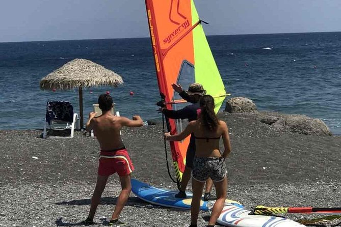 Santorini Windsurfing lessons - Booking Timing, Weather, and Cancellation