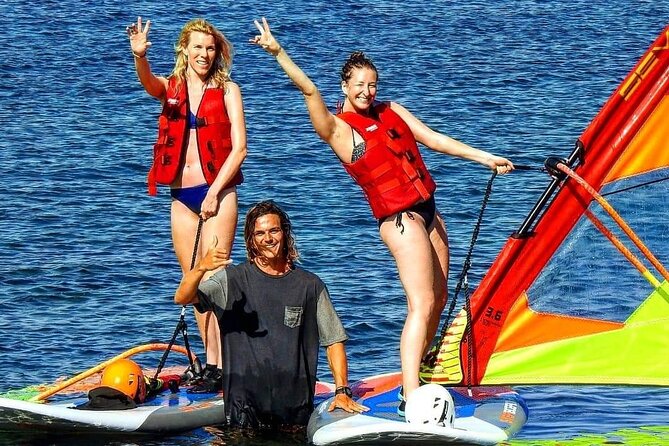 Santorini Windsurfing lessons - Why a Four-Person Maximum Matters