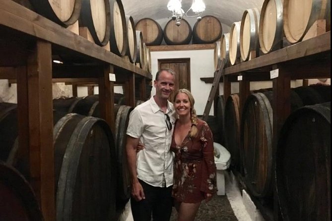 Santorini Wine Adventure with 12 Wine Tastings, Tapas and Sunset - Food pairings: enough for most people, not dinner theater