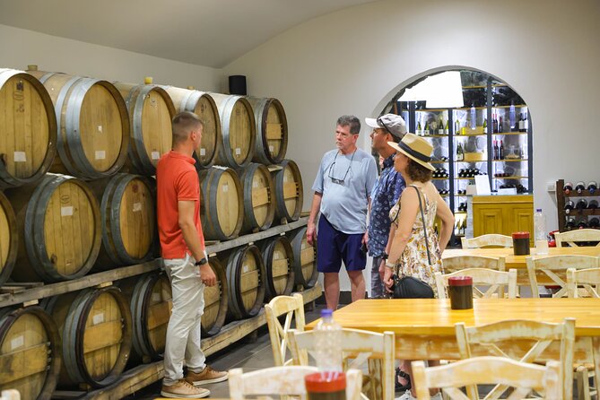 Santorini Wine Stories: Daytime Tour with Tasting & Lunch - Key points at a glance