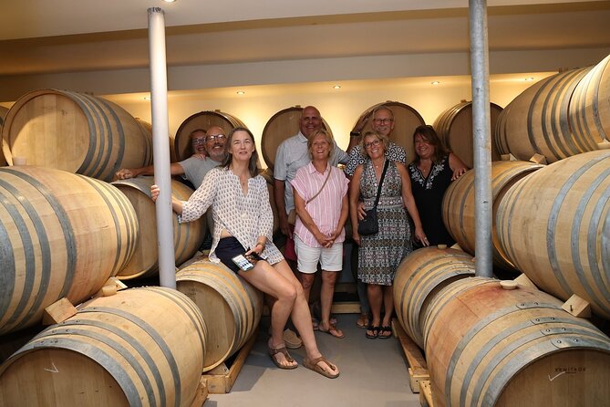 Santorini Wine Stories: Sunset Tour with Tasting & Dinner - Third winery: finish with a caldera sunset