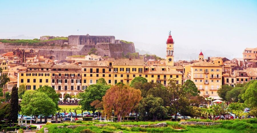 Saranda: Corfu Town and Palaiokastritsa Day Trip with Cruise - Key points at a glance