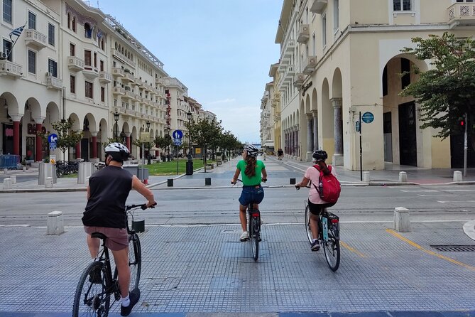 Scenic e-Bike Tour in Thessaloniki - The waterfront ride to the Umbrellas