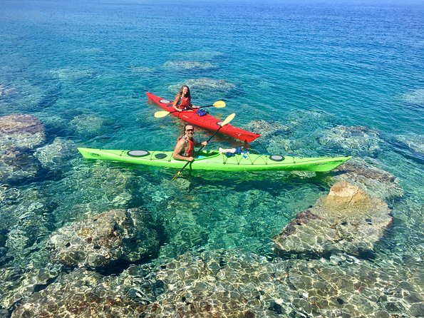 Sea Kayak Epidavros - Ancient Sunken City Tour - Snacks, swimming, and the extended trip to Kalamaki Beach
