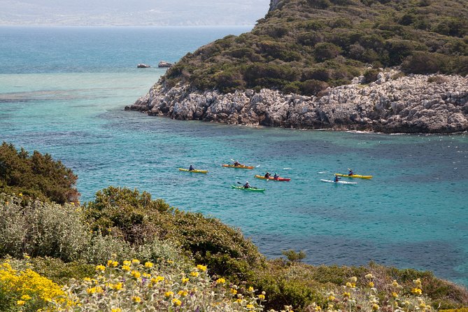 Sea Kayaking in Navarino Bay - Stepping ashore on Sphacteria
