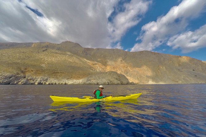 Sea Kayaking Sfakia, Crete - Following the rugged coast toward Sweet Water Beach