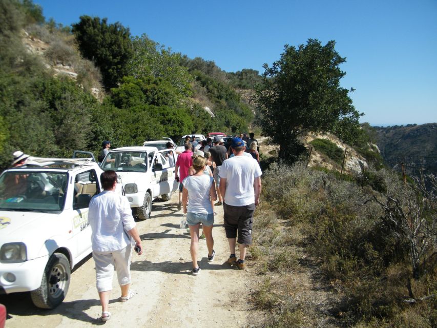 Self-Drive Jeep Safari to South Coast, Palm Beach & Canyons - Starting from Rethymno, Bali, or Georgioupoli