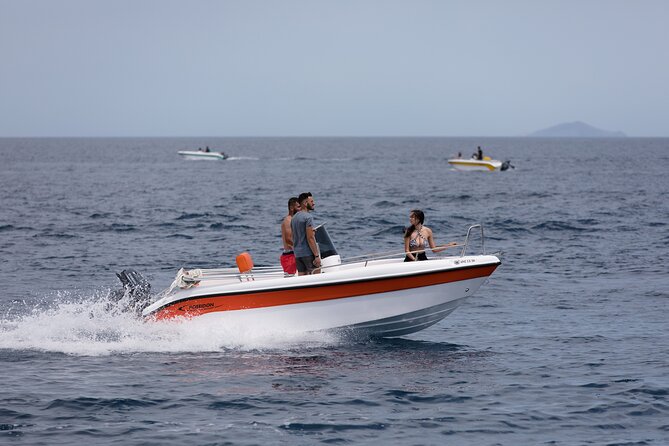 Self-Drive License-Free Boat Rental in Santorini from Vlichada - The real cost: boat price, fuel, and optional extras