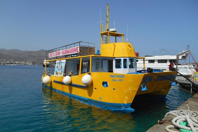 Semi-Submarine Tour from Agios Nikolaos - Starting at Koundourou 5 in Agios Nikolaos
