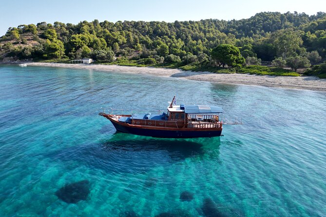 SemiPrivate Trip on 50ft Traditional Wooden Boat with Greek Lunch - Five details that shape the day