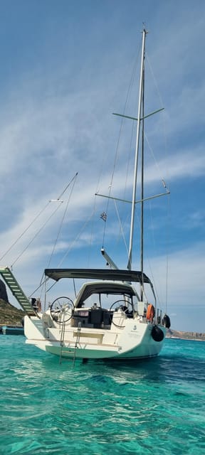 Shared Balos and Gramvousa Sailing Trip with Meal and Drinks - The Venetian Castle and the famous Balos view