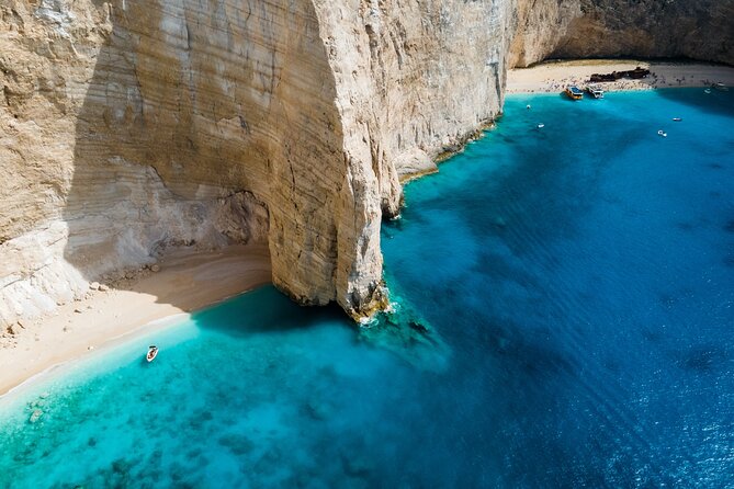 Shipwreck and Blue Caves - Private Speedboat Tour (up to 6 pax) - Shipwreck Beach in a Ten-Minute Photo Stop
