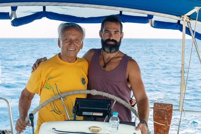 Single day Sail boat cruise with swimming, snorkeling, drinks and lunch - Lunch served aboard Thetis I