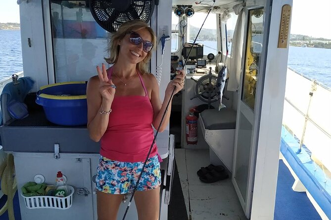 Skevos Fishing Trip Rhodes - Two hours of bottom fishing and smaller catches