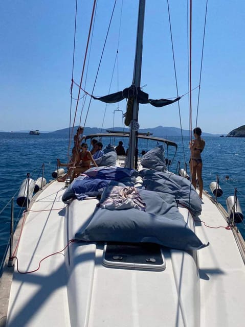 Skiathos: day sailing trip with swim stops and lunch - What the swim stops are really like