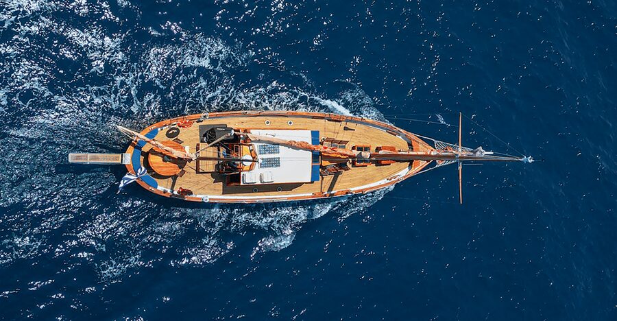 Skiathos: Wooden Sailboat Full- or Half-Day Trip with Meal - Lalaria Beach, famous cliffs and clear water