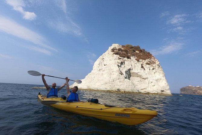 Small-Group Santorini Sea Caves Kayak Trip with Snorkeling & Picnic - Lighthouse Views and the Southern Coast