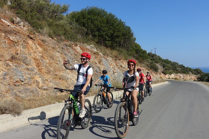 Small Villages and Cretan Nature. E-Bike tour - Aposelemis Canyon by electric mountain bike