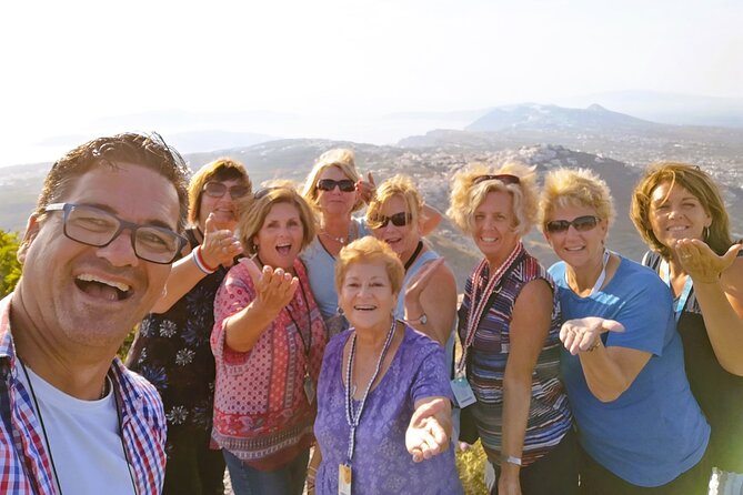 Smooth and Fun Taste of Santorini Private Tour - Mesaria for an hour: Santorini away from the caldera