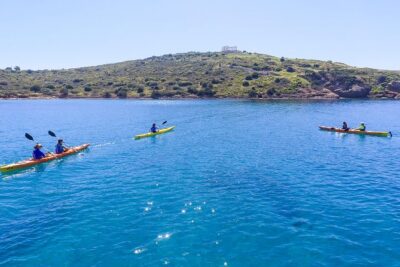 Sounio Sea Kayak Tour to the Temple of Poseidon full program