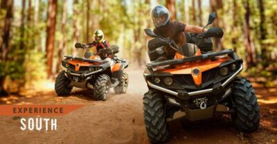South Rhodes: ATV Quad Guided Tour 2 or 1 person on 1 Quad