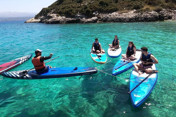 Stand -Up Paddleboard and Multi-Surprise Elements Tour in Crete - Starting at Marathi Beach and entering the water
