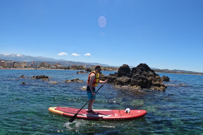 Stand-up Paddleboard Lazareta Experience Chania Crete (tour) - Socrates makes the difference