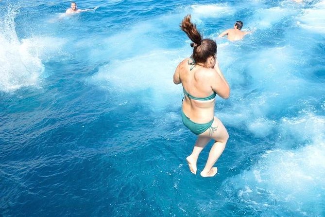 Sun & Sea All Inclusive 3 Hour Swimming Cruise (WITH PICK UP SERVICE) - Drinks, fruit, and Rhodian snacks