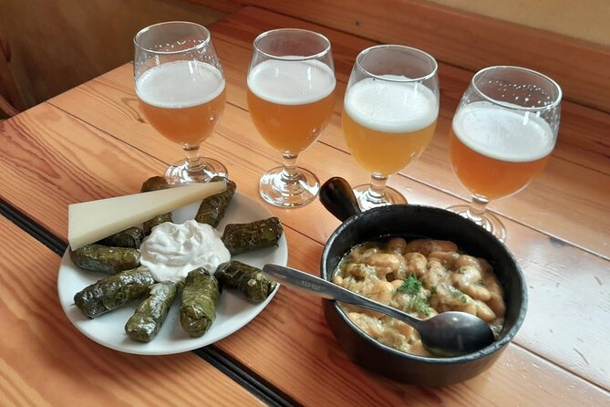 Sunset Craft Beer & Food Tour - Chania Old Port - Walking the backstreets toward the lighthouse