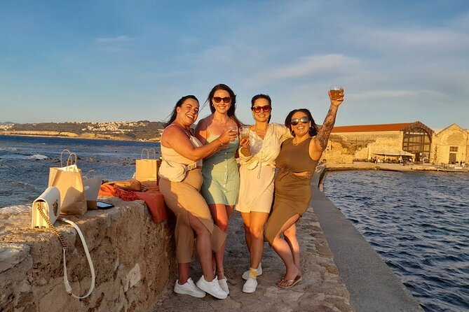 Sunset Craft Beer & Food Tour - Chania Old Port - Craft beer beside the Lighthouse sea wall