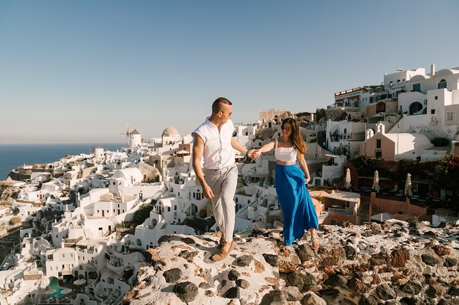 Sunset In Oia & Traditional Villages Bus Tour - Mesa Gonia and the quieter side of the island
